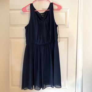Navy blue dress